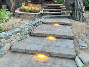 Belgard Lighted Steps