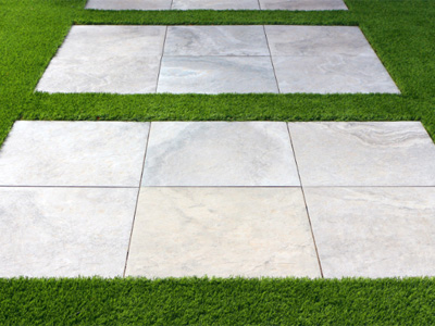 Pavers and Artificial Turf