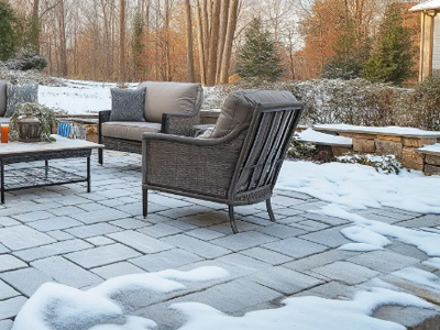 Winter Hardscape Care